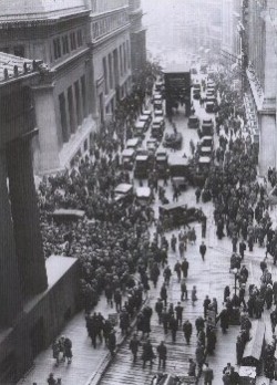 Crowd Outside Nyse